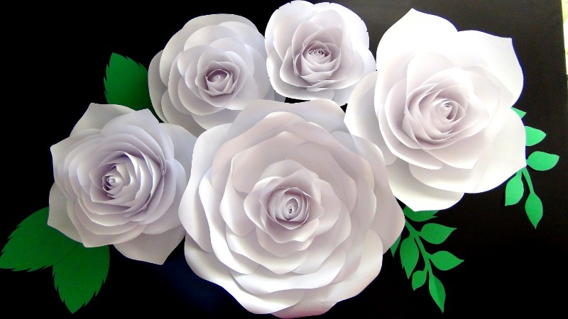 Kit de Moldes en PDF para Rosas de Papel | Tienda Online Ponquis